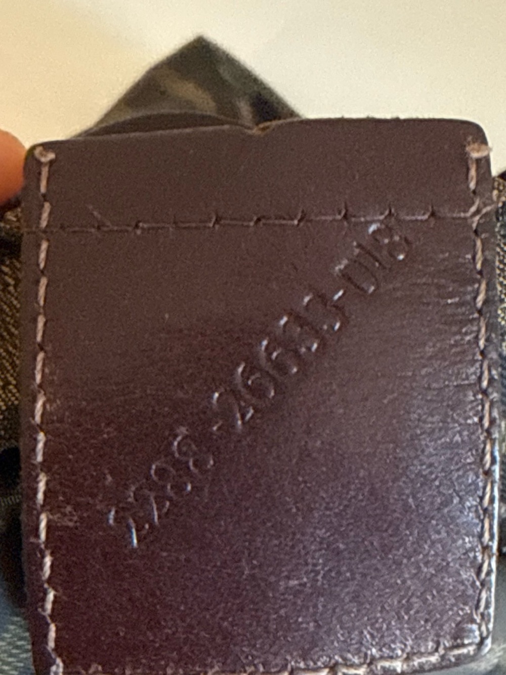 Fendi Leather Tab Accent in Deep Brown & Fendi Wallet bundle! - Picture 2 of 13